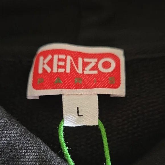 Kenzo Black Tiger Hoodie - Picture 6 of 8
